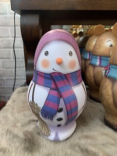 Snowman Candy filled with Russell Stover
