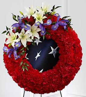 To Honor Their Country Wreath