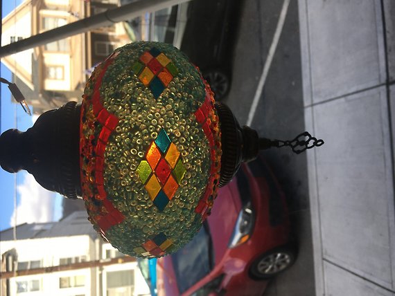 Hanging Mosaic lamps