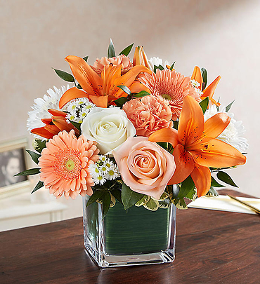 Healing Tears&trade; Peach, Orange &amp; White