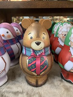 Christmas Bear filled with Russell Stovers
