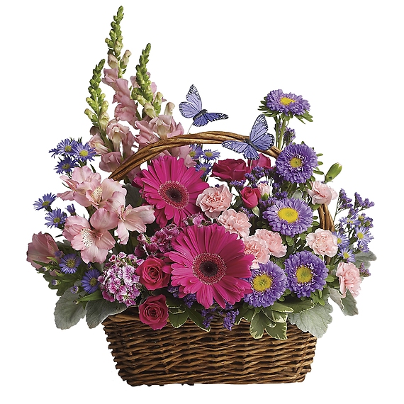 Country Basket Blooms