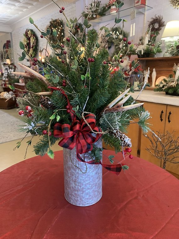 Deer Antler silk vase
