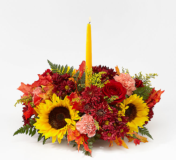 Giving Thanks Candle Centerpiece