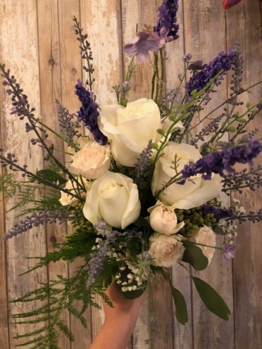 White and Lavender Bouquet