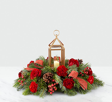 I\'ll Be Home for Christmas™ Lantern Centerpiece