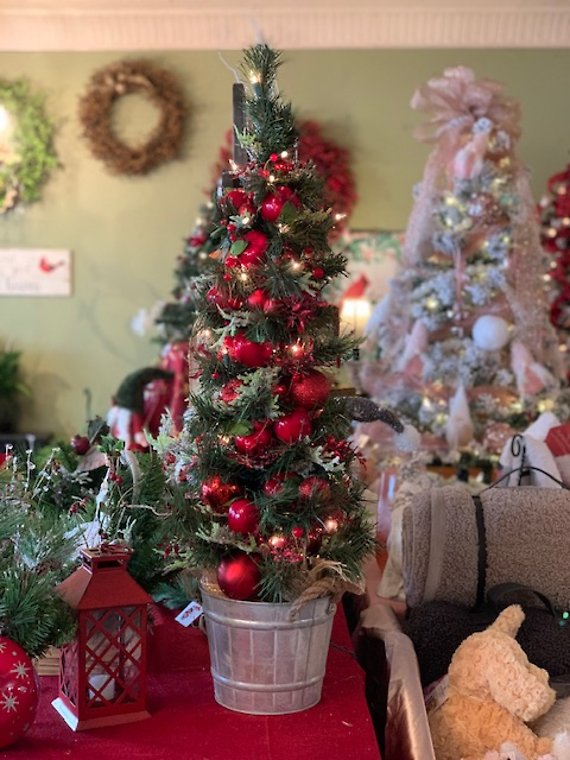 Christmas Red Christmas Tree