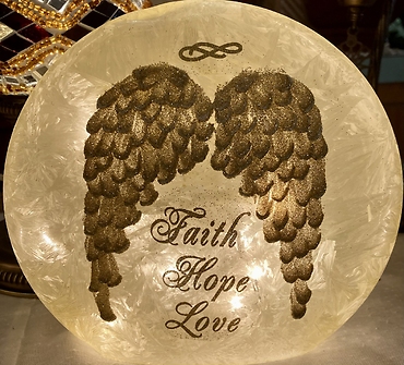Faith Hope and Love orb