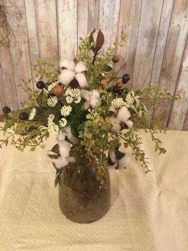 Country Cotton Pitcher #11