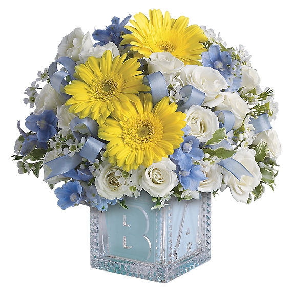 Baby's First Block - Blue