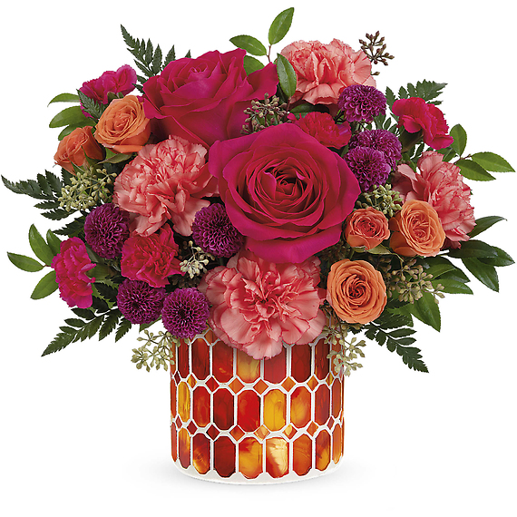  Sunset Blooms Bouquet