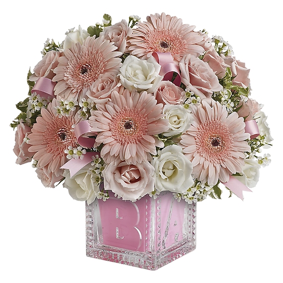 Baby's First Block - Pink