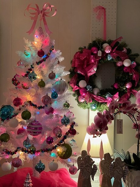 White Christmas Tree