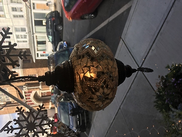 Hanging Mosaic lamps