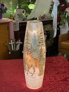 Deer and Tree Lamp