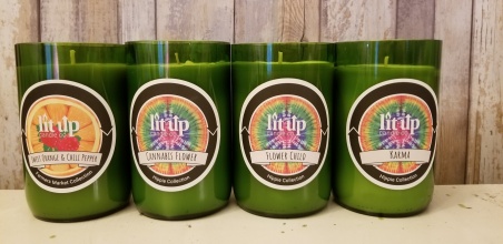 16oz Hippie Collection Scented Candles