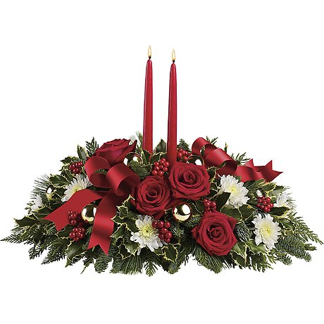Holiday Shimmer Centerpiece