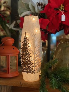 Tall Glitter Christmas tree