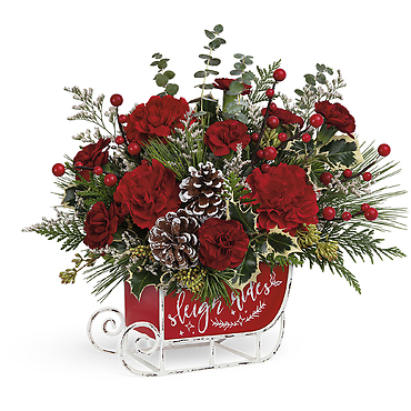 Vintage Sleigh Ride Bouquet