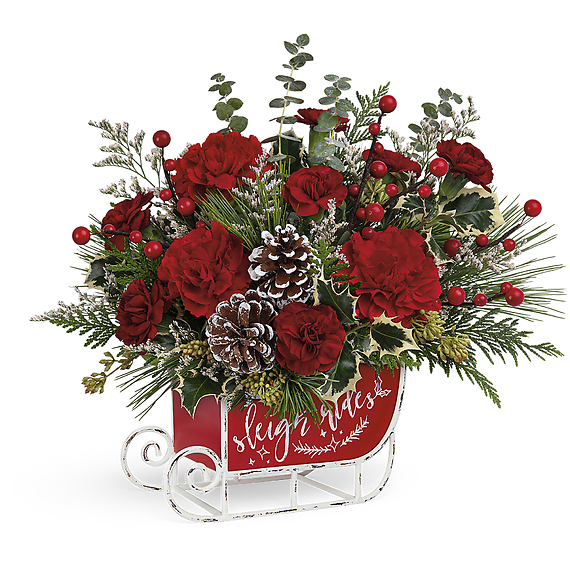 Vintage Sleigh Ride Bouquet
