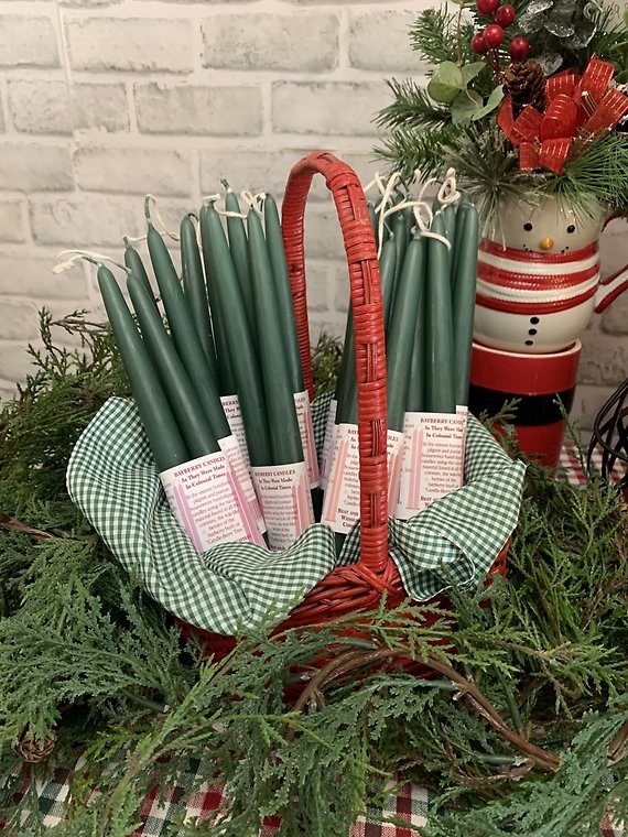 Bayberry Taper candles