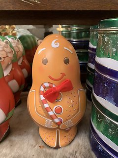 Gingerbread Man Filled with Russell Stover