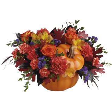 Hauntingly Pretty Pumpkin Bouquet