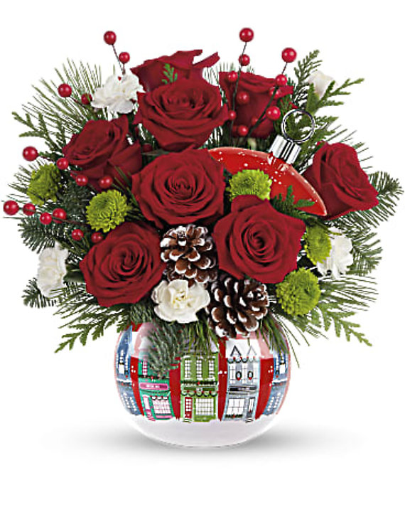 A Silent Night Bouquet