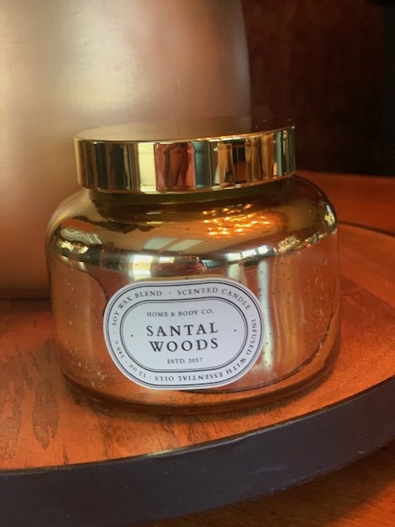 Gold Soy Candle