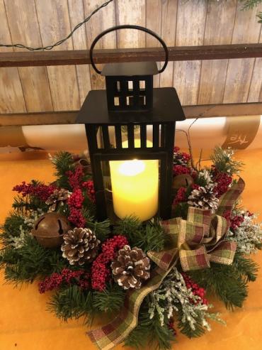 Lantern Candle Centerpiece