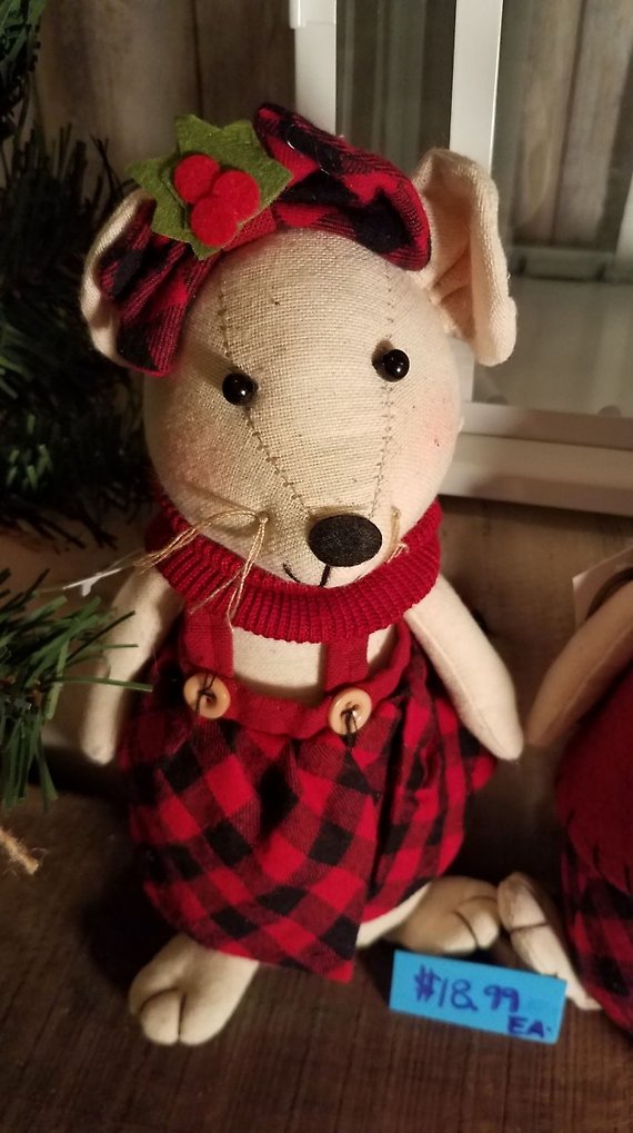 Christmas Girlie Mouse