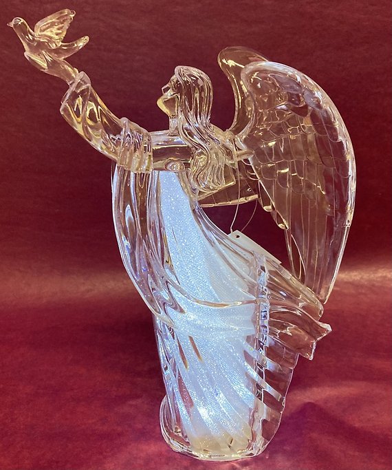 Acrylic Light up angel