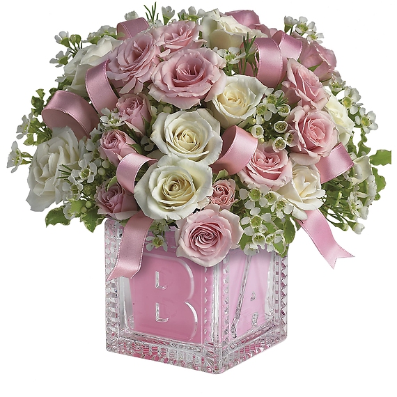 Baby's First Block - Pink