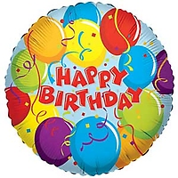 happy birthday mylar balloon