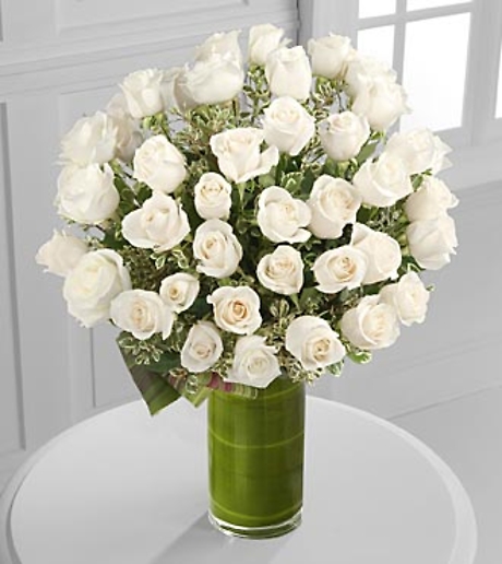 Clarity Luxury Rose Bouquet - 24 Premium Long-Stemmed Roses