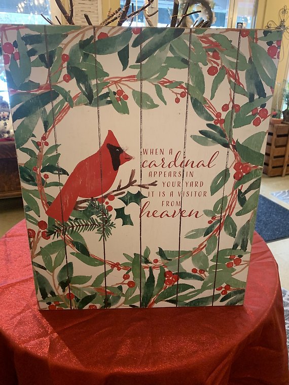 Cardinal Wall Hanger