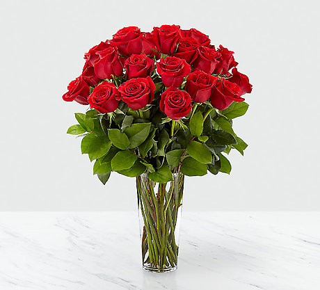 2 Dozen Premium Red Rose Bouquet