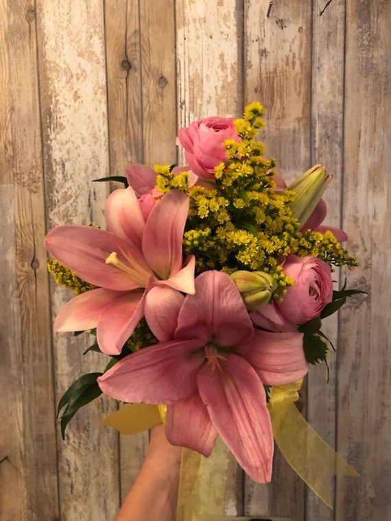 Pink and Yellow Bouquet